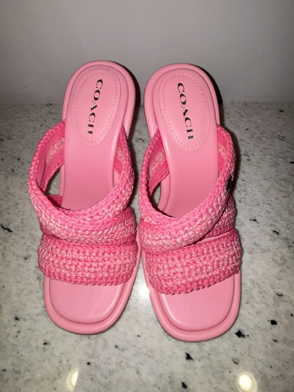 Coach stylish pink